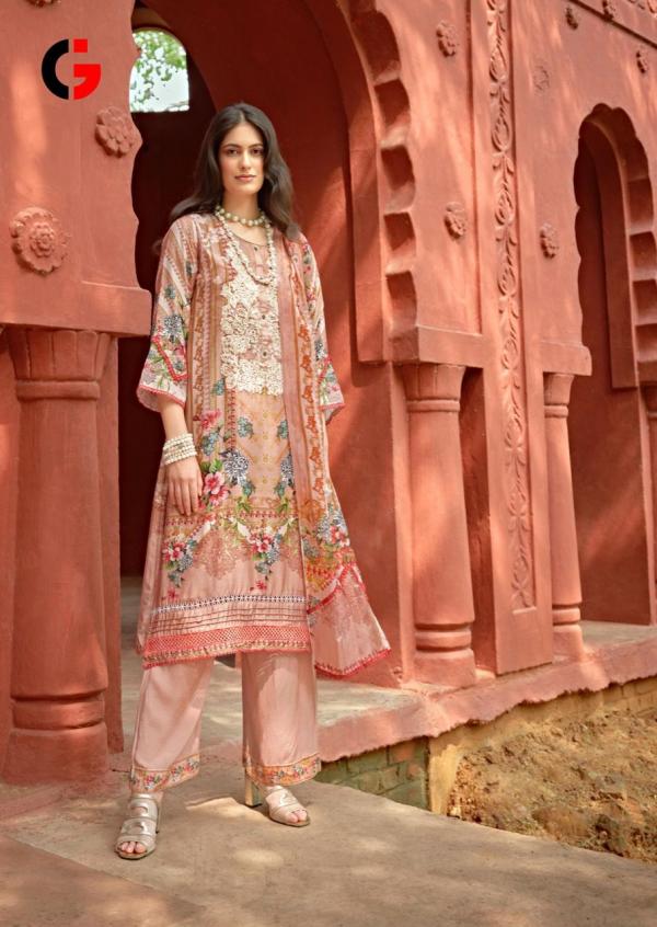 Gull Jee Mehreen Viscose Pashmina Digital Print Dress Material